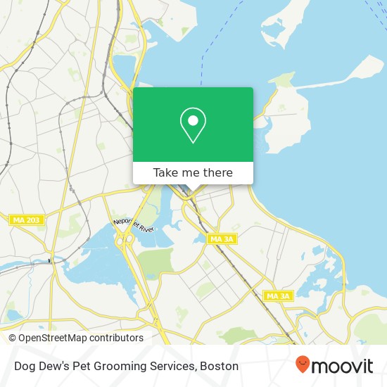 Mapa de Dog Dew's Pet Grooming Services