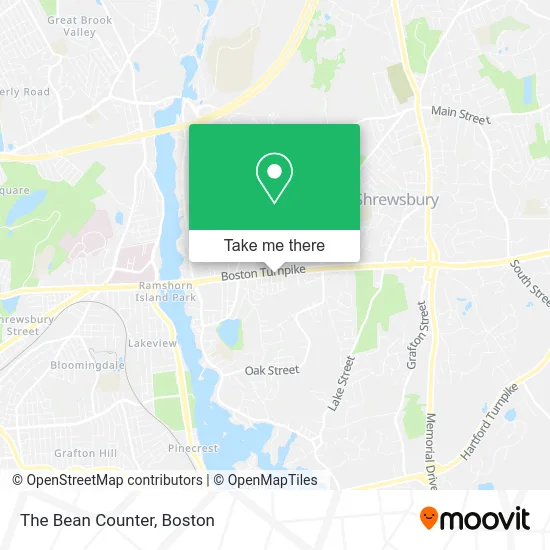 The Bean Counter map