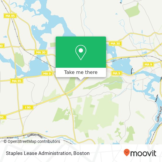 Staples Lease Administration map