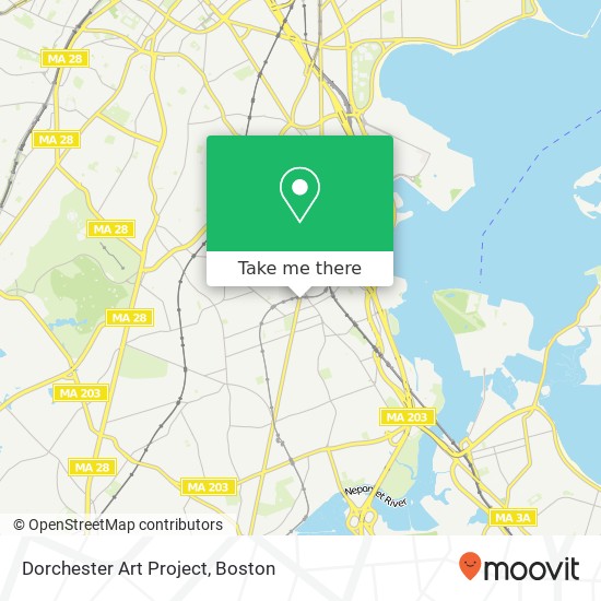 Dorchester Art Project map