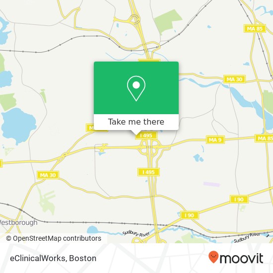 eClinicalWorks map