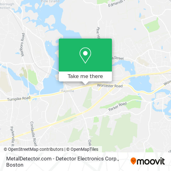 Mapa de MetalDetector.com - Detector Electronics Corp.