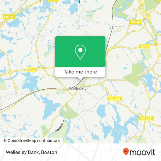 Wellesley Bank map