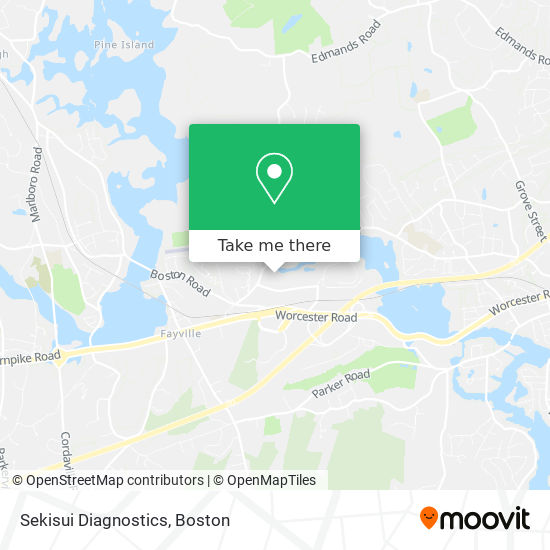 Sekisui Diagnostics map