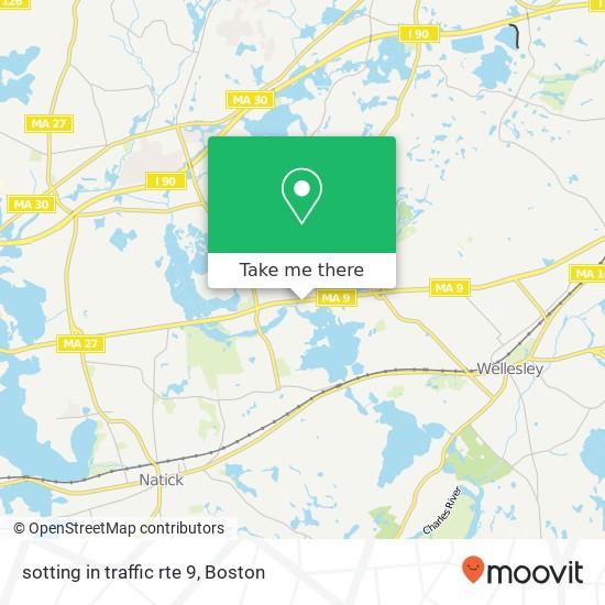 Mapa de sotting in traffic  rte 9