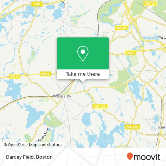 Mapa de Darcey Field