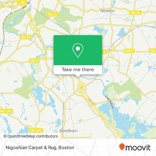 Mapa de Nigoshian Carpet & Rug