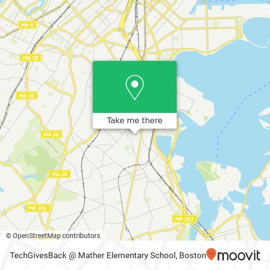 Mapa de TechGivesBack @ Mather Elementary School
