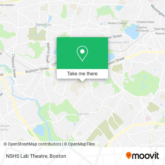 Mapa de NSHS Lab Theatre