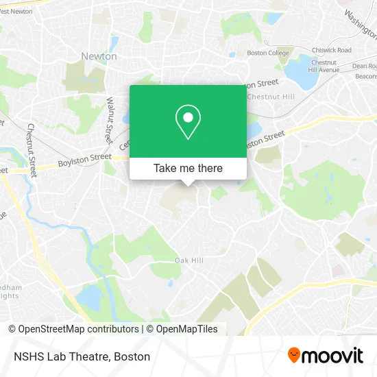 NSHS Lab Theatre map