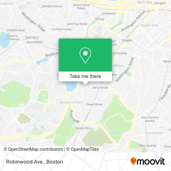 Robinwood Ave. map