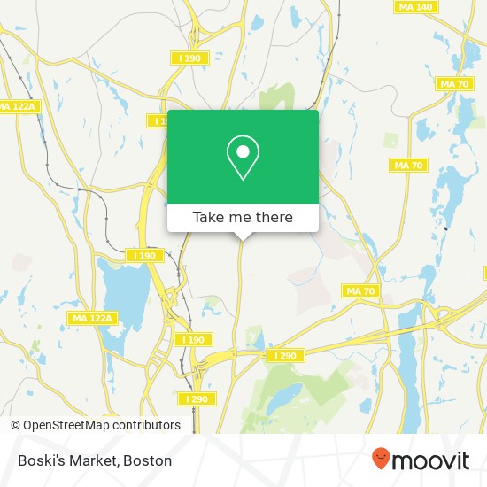 Boski's Market map