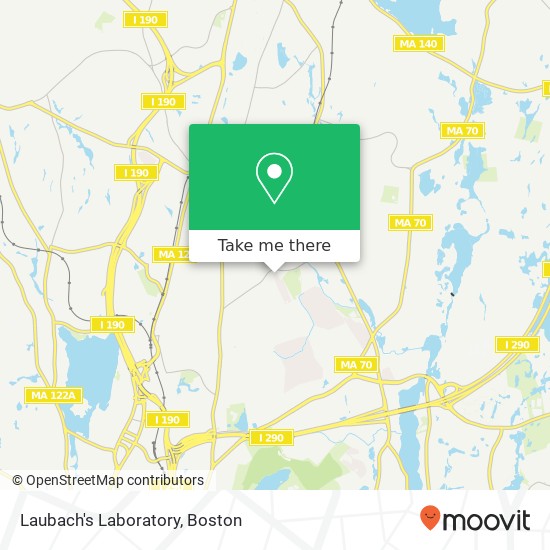 Laubach's Laboratory map