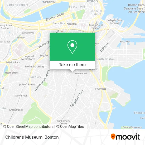 Childrens Museum map