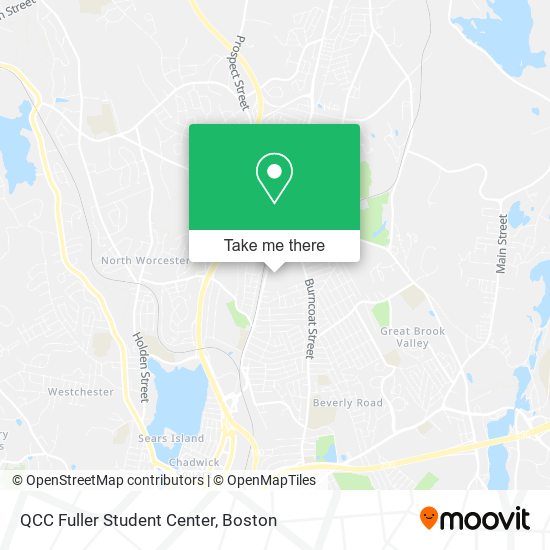 Mapa de QCC Fuller Student Center