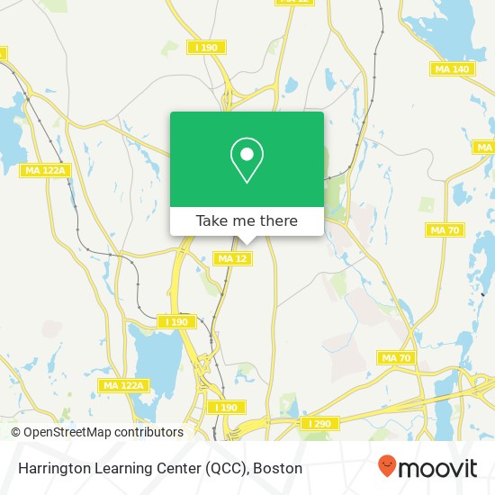 Harrington Learning Center (QCC) map