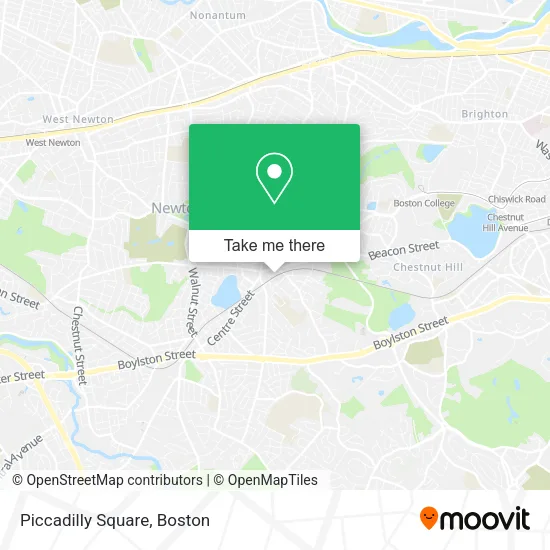 Mapa de Piccadilly Square
