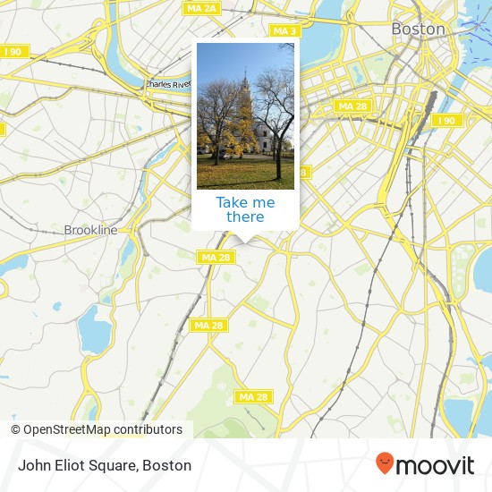 Mapa de John Eliot Square