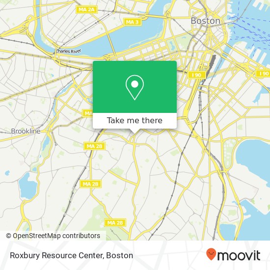 Mapa de Roxbury Resource Center