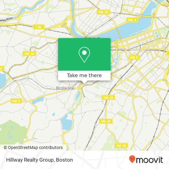 Mapa de Hillway Realty Group