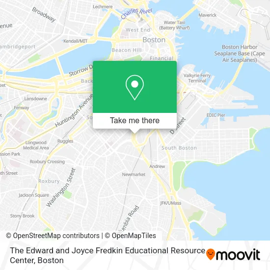 The Edward and Joyce Fredkin Educational Resource Center map