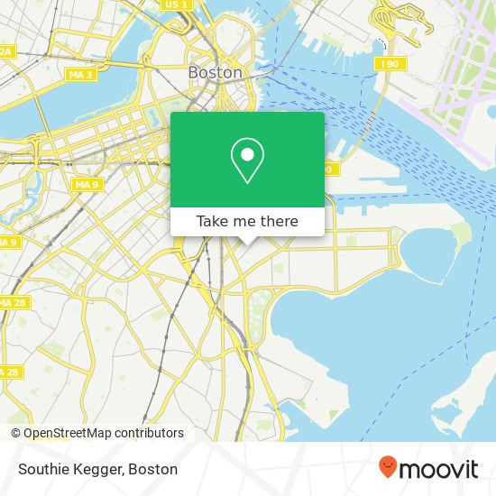 Mapa de Southie Kegger