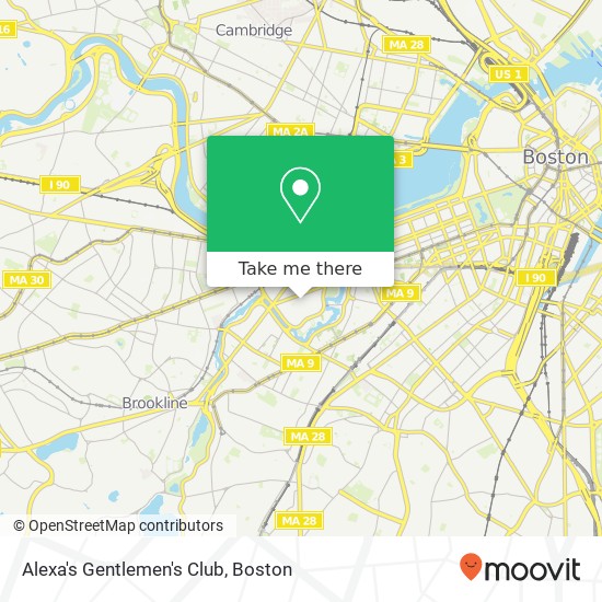 Mapa de Alexa's Gentlemen's Club