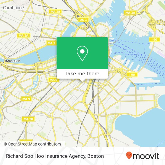 Richard Soo Hoo Insurance Agency map