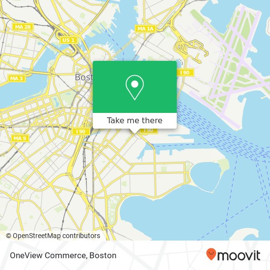 Mapa de OneView Commerce