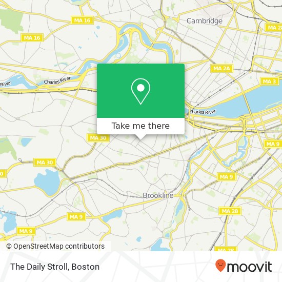 Mapa de The Daily Stroll