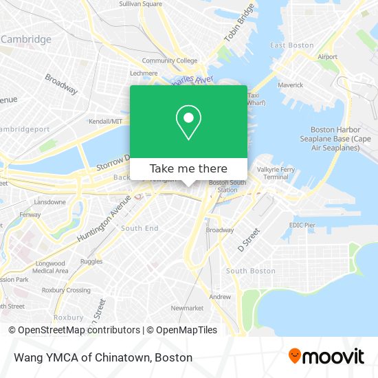 Wang YMCA of Chinatown map
