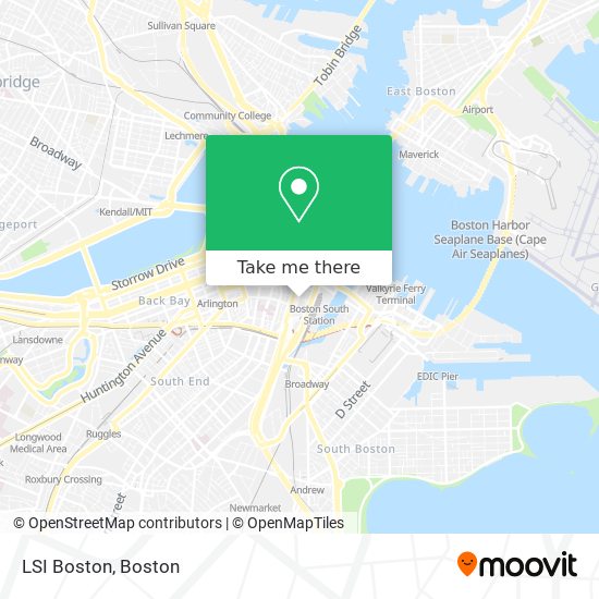 LSI Boston map