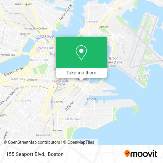155 Seaport Blvd. map