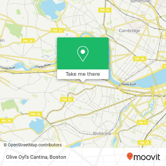 Olive Oyl's Cantina map