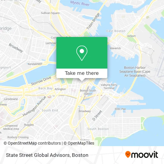 State Street Global Advisors map