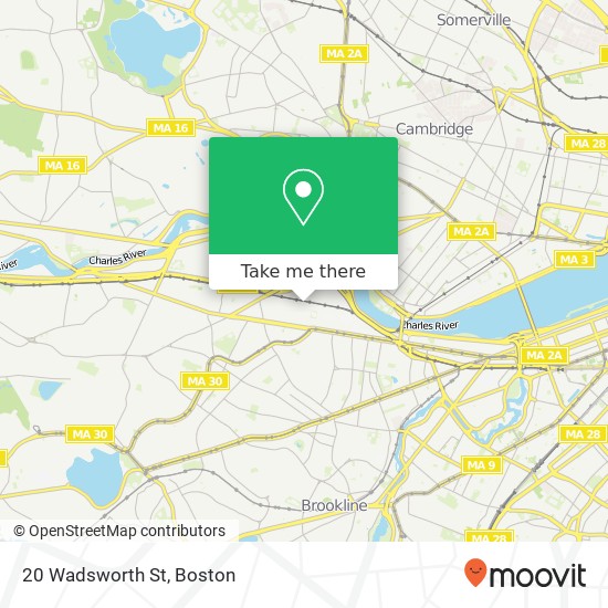 Mapa de 20 Wadsworth St