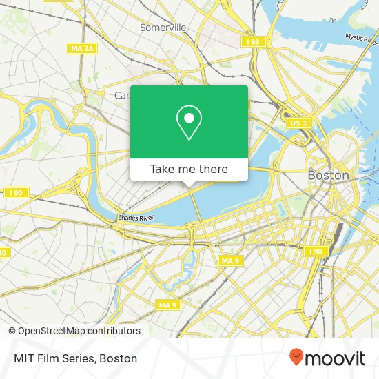 Mapa de MIT Film Series