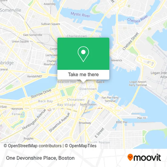 One Devonshire Place map