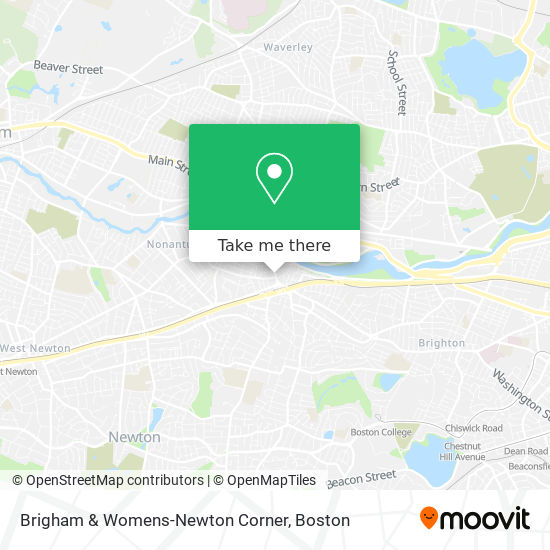 Mapa de Brigham & Womens-Newton Corner