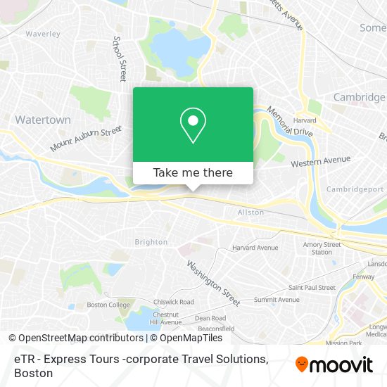 Mapa de eTR - Express Tours -corporate Travel Solutions