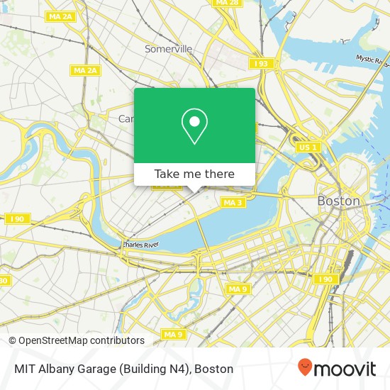Mapa de MIT Albany Garage (Building N4)
