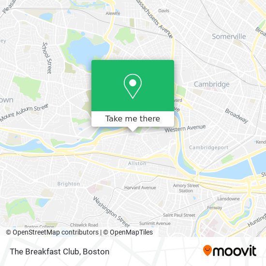The Breakfast Club map