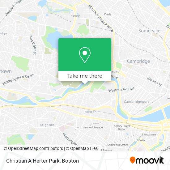 Mapa de Christian A Herter Park