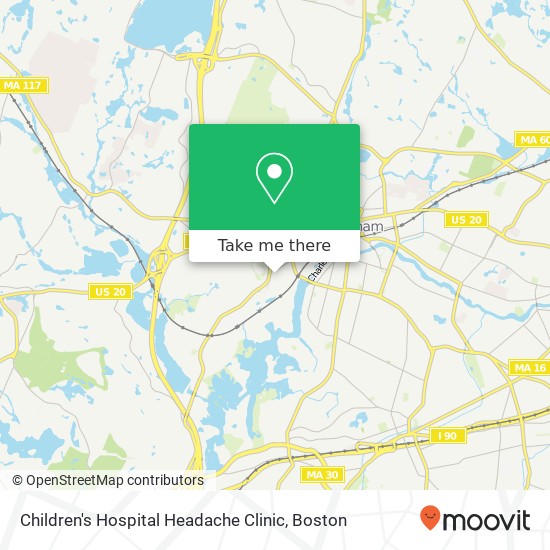 Mapa de Children's Hospital Headache Clinic