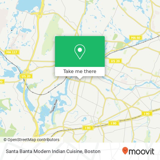 Santa Banta Modern Indian Cuisine map