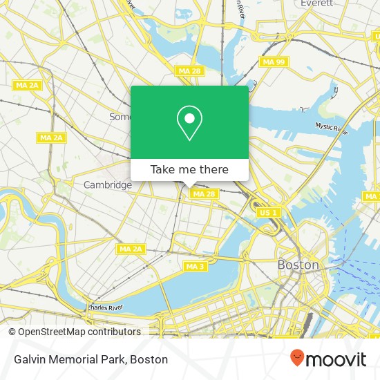 Galvin Memorial Park map