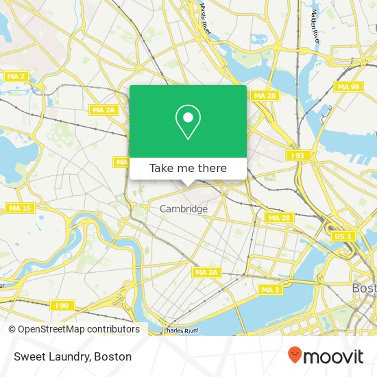 Mapa de Sweet Laundry