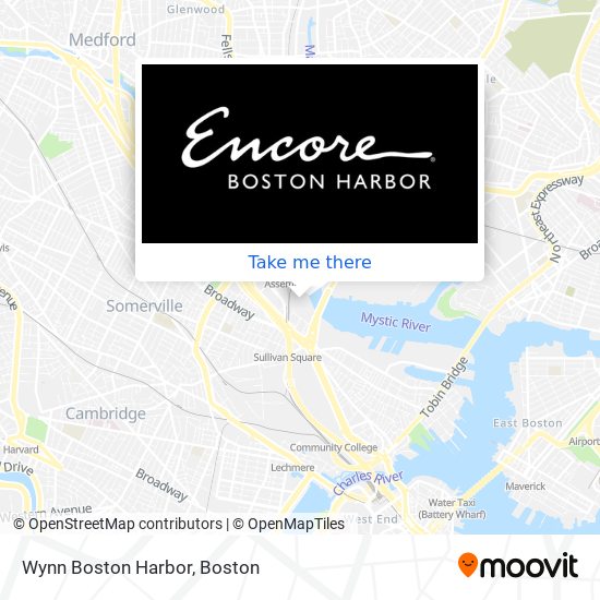 Wynn Boston Harbor map
