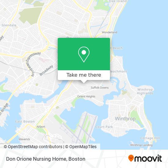 How to get to Don Orione Nursing Home in Boston by Subway or Bus?