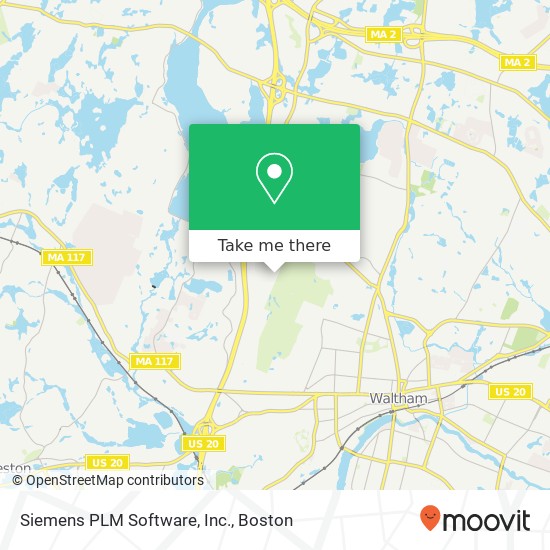 Siemens PLM Software, Inc. map